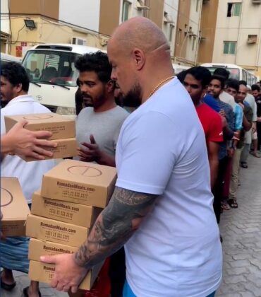 iftar distribution in jebel ali