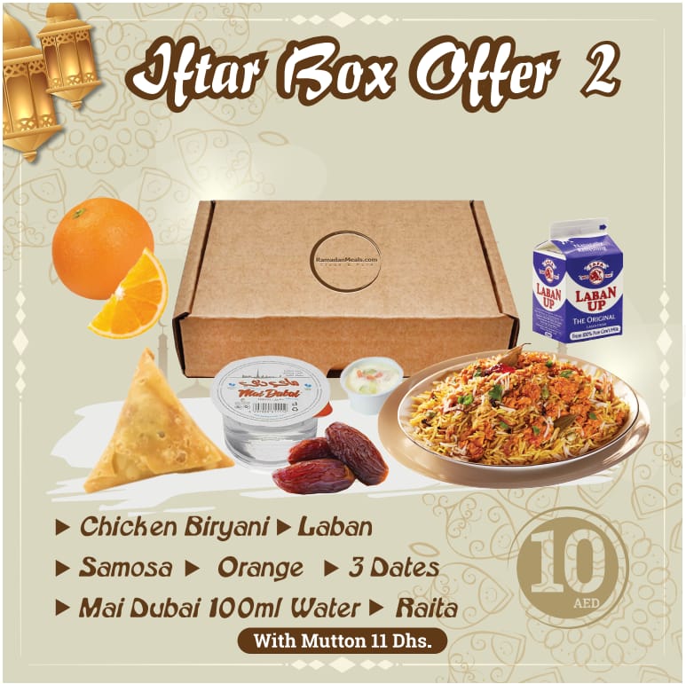 iftar meal box dubai